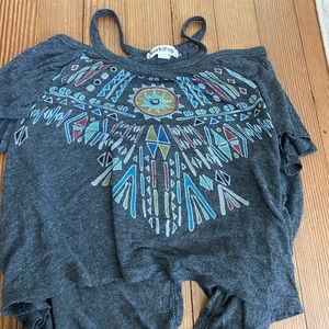 Cropped blouse!